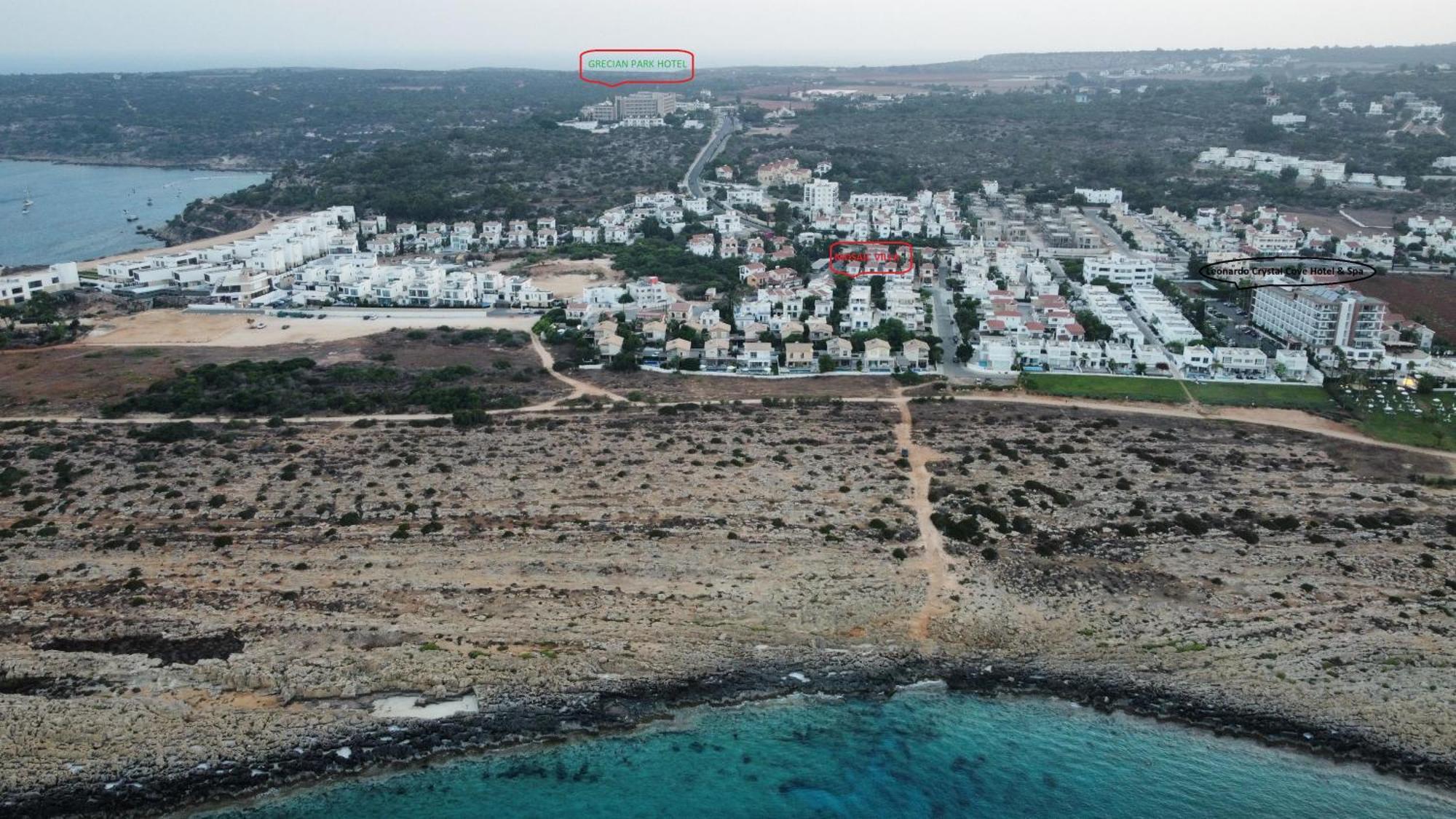 Mosaic Villa By The Sea Protaras Exteriér fotografie